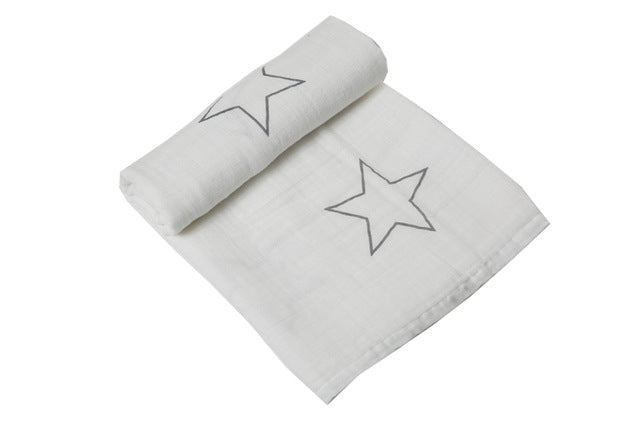 Baby wrap 100% Muslin cotton for newborns soft blanket - TheLoveElement