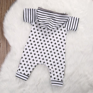 Newborn Baby Short Sleeve Jumpsuit - TheLoveElement