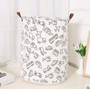 Large Cotton Canvas Toy Basket 40 * 50 cm - TheLoveElement