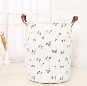 Large Cotton Canvas Toy Basket 40 * 50 cm - TheLoveElement