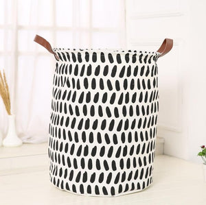 Large Cotton Canvas Toy Basket 40 * 50 cm - TheLoveElement