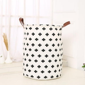 Large Cotton Canvas Toy Basket 40 * 50 cm - TheLoveElement