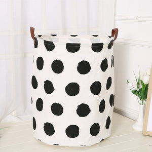 Large Cotton Canvas Toy Basket 40 * 50 cm - TheLoveElement