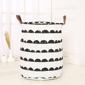 Large Cotton Canvas Toy Basket 40 * 50 cm - TheLoveElement