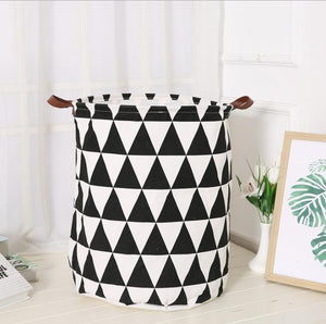 Large Cotton Canvas Toy Basket 40 * 50 cm - TheLoveElement