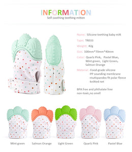 Baby Teether Mittens - TheLoveElement